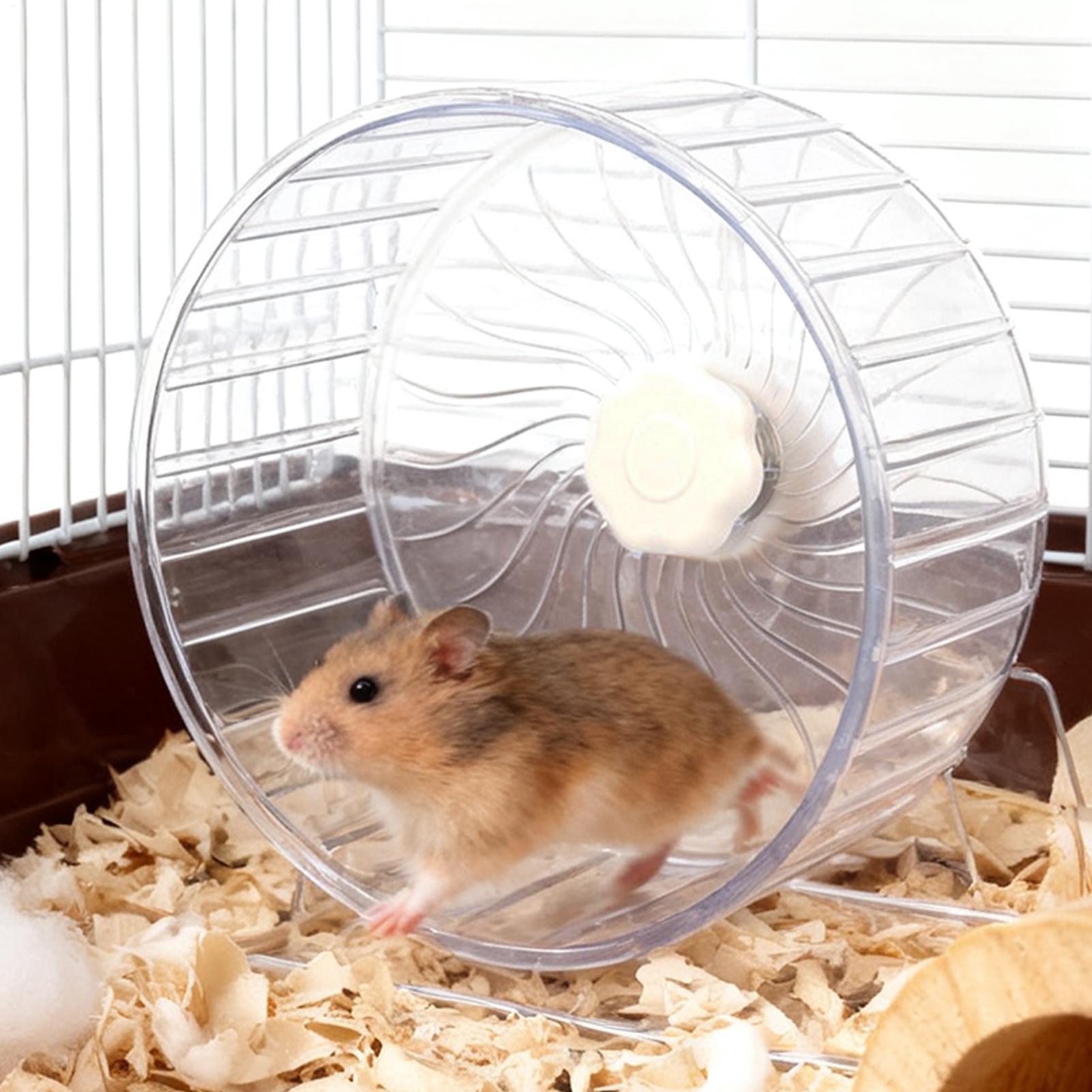 Hamster Cage Wheel - Бесшумное колесо для хомяков с двойным