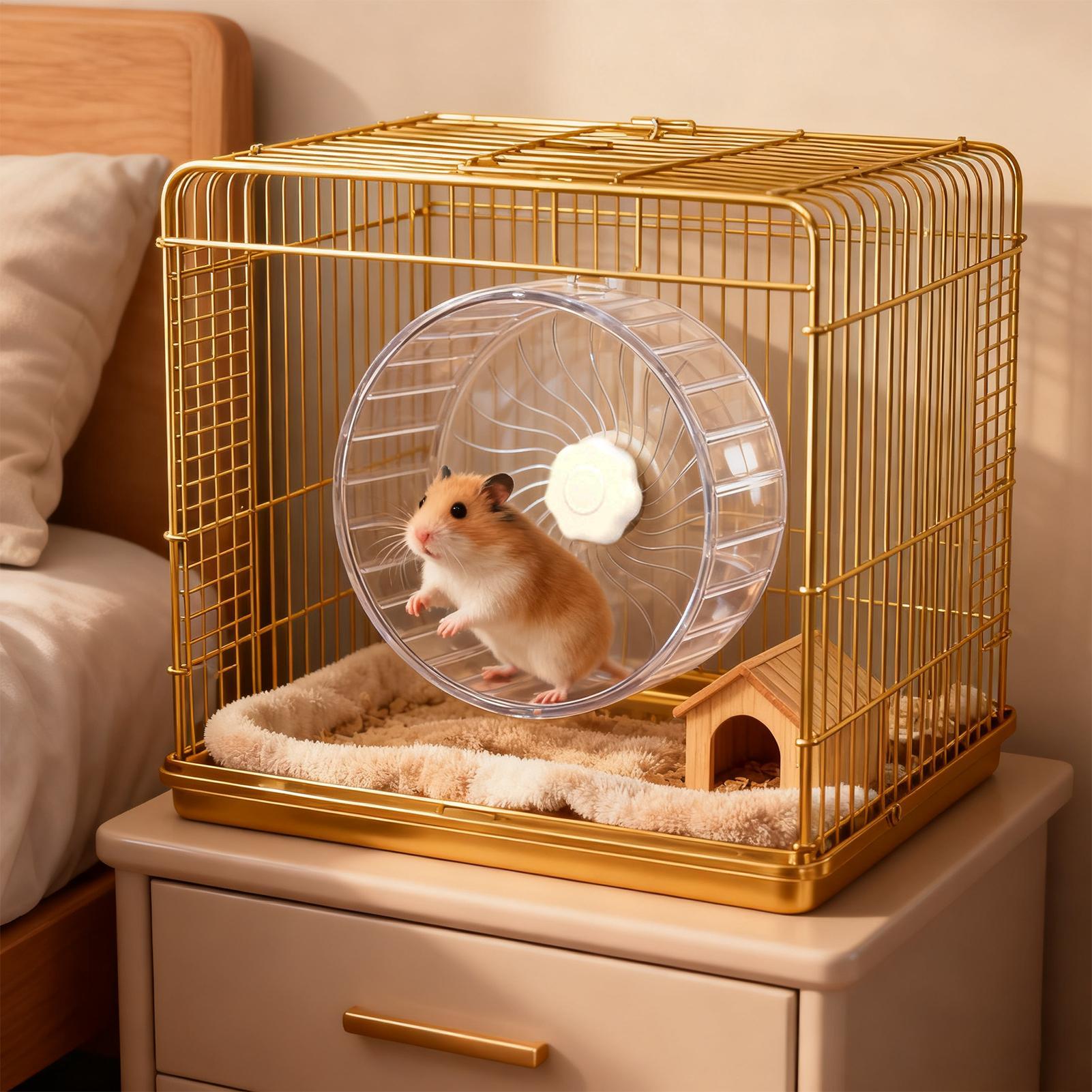 Прозрачное расширенное колесо  – обзор и цена Hamster Cage Wheel